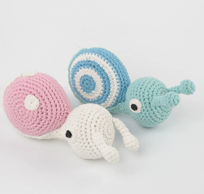 Adorable Crochet Snail Plushies – Handmade with Love!