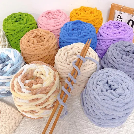 100g/Roll Fancy Yarn for for Sweaters and Scarf Knit Yarn Hot Sale Chunky Yarn