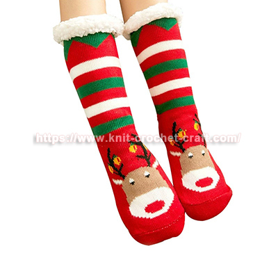 Knitted Christmas socks, winter floor socks, and snow socks for warmth. Maternity socks for comfort, women's plush socks for softness, coral fleece home sleep socks, anti-slip carpet socks, and warm l