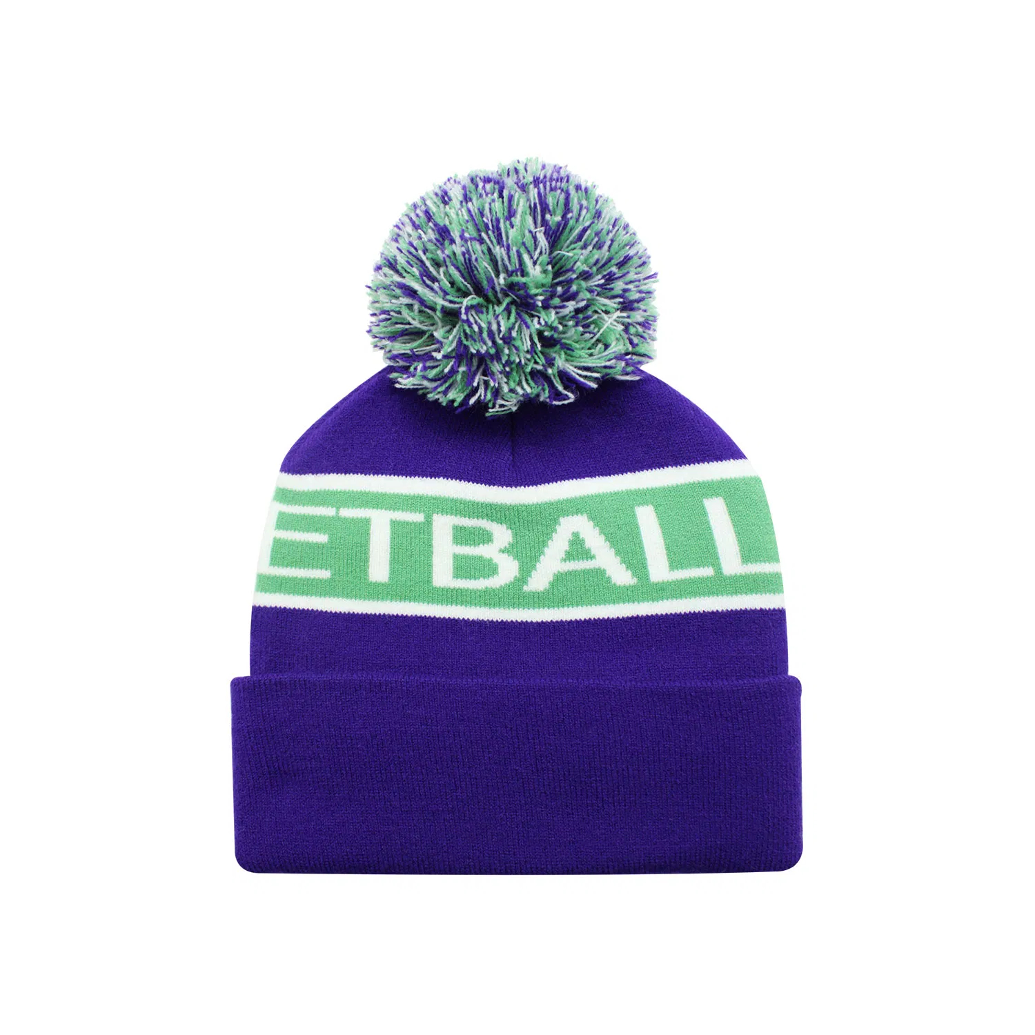 Customized Brand Logo Sport Outdoor Unisex Knitted Promotion Gift Beanie with POM