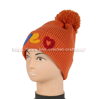 Custom OEM ODM Lady Knitted Winter Warm Beanie Hat