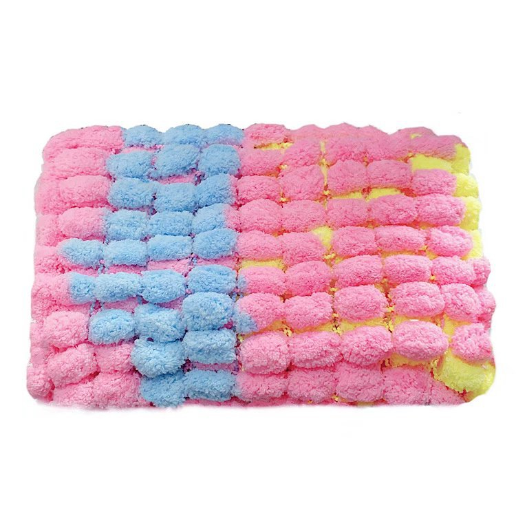 Custom Ball Yarn Cushion, Furry Ball Yarn Cushion,Bubble Yarn Cushion, Grape Ball Yarn made in Alldone E-trading